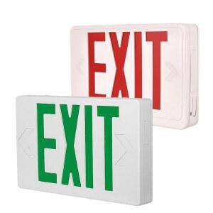 비상구등 EXIT 조명 대피 1673A 양방향 구조 코드없는 LED 안내판 지시등