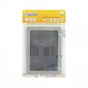 [콩심팥심]WL 양면테이프식 보수 방충망 12x16cm 2매 방충망보수