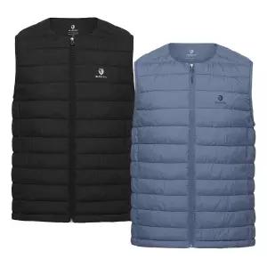 블랙야크 25년신상 남성 경량패딩조끼 미드레이어 베이직 에센셜 라운드넥 볼패딩 베스트 1BYVSWU004 22015