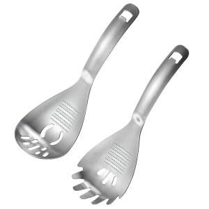 스테인리스 스틸 다용도 연삭 스푼 스트레이너 주걱 조리기구 세트 - 마늘 강판, 가정용 주방 기기 (1세트)