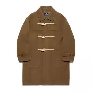 LEE 울 블렌드 롱 더플 코트 카멜 LE2504CT01CE 1650259