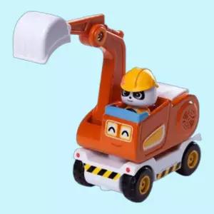 베이비버스 다이캐스팅 묘묘 포크레인 1P 유아 완구
