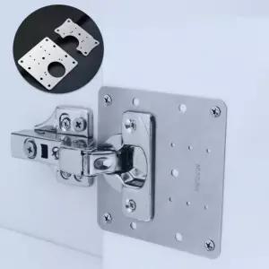 BUyuS 보강 경첩 플레이트 싱크대 보강판 욕실장 문짝 수리 장  buyus 굿딜 브이숍 illo001