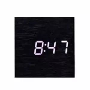 디지털 우드시계 블랙 탁상시계 무선탁상용전자시계
