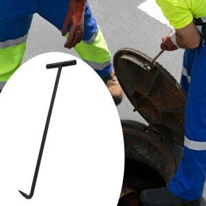 보도블럭 정화조 지렛대 벽돌 30CM철근후크 뾰족코 보도 운반 집게 갈고리 경계석