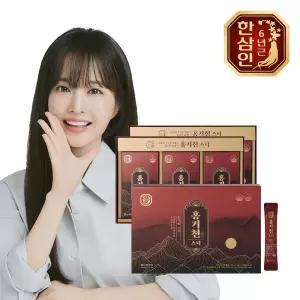 농협홍삼 한삼인 홍기천 6년근 진세노사이드 스틱 10ml 30포 2개 +쇼핑백