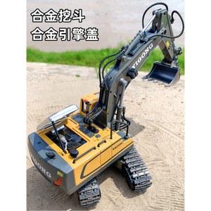 무선 포크레인 RC 불도저 덤프 배터리 알씨 중장비 자동차 1개 9채널 모형