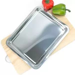 스텐 트레이 카페 트레이 사각 쟁반 스텐 쟁반 1호
