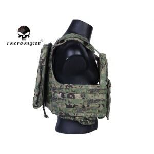 밀리터리 전술 조끼 Airsoft EM7400 CP 서바이벌 Molle 에머슨기어 AOR2 CPC Combat