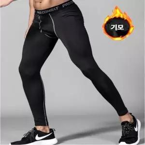 남자 짐웨어 밴딩 타이즈 레깅스 기모 헬스복