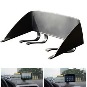 자동차 네비게이션 GPS LCD 모니터용 범용 선 쉐이드 바이저 앞유리 햇빛가리개 7인치 1개