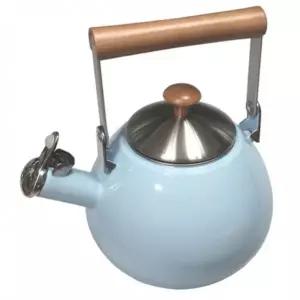 휘슬 법랑 티포트 차 주전자
