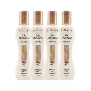 실크테라피 리페러티브 헤어 에센스 아르간 126ml 4개