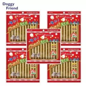 애견 애완용 건강 영양간식 소시지 11P x 5개 강아지 영양 간식 소시지 애견