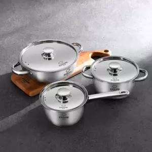 까사니 폰조 인덕션 스텐 냄비세트 3종