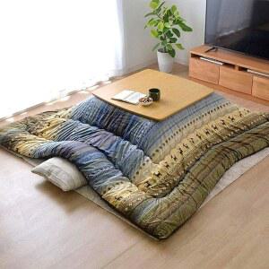 온열 테이블 다다미 코타츠 접이식 커피 두꺼운 일본식 스토브 이불 세트 푹신한 담요 편안한 카펫 히터