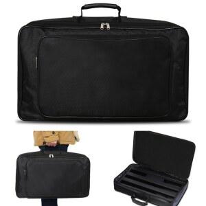 페달 트레인 보드 보관 기타 가방 휴대용 범용 옥스포드 케이스 천 악기 페달보드 효과