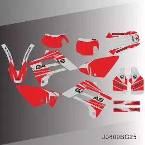 호환  그래픽 데칼 스티커 배경  EC 125 250 300 450 2003 2004 2005 2006