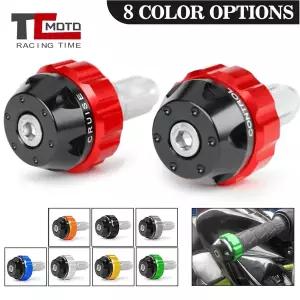 호환  Benelli Honda Suzuki Yamaha Triumph 크루즈 컨트롤 스로틀 클램프 어시스트 엔드 바 용 스로틀 고