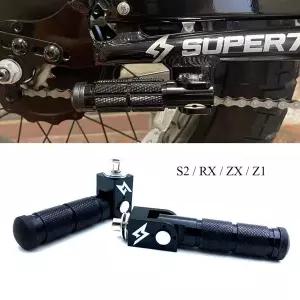 호환  슈퍼 73-ZX 73-RX 73-S2 73-Z1 전용 발받침 페달 SUPER73 73RX 73S2 73ZX 73Z1 용 풋 페달 신제품