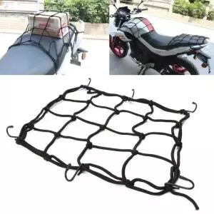 트렁크그물망 오토바이화물 그물 자전거 6 후크 연료 탱크 잡아 수하물 메쉬 웹 모토 화물