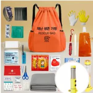 재난 대비 생존가방 지진 구호 배낭 비상용 백팩