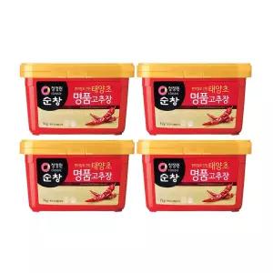 청정원 순창 태양초 명품 고추장 3kgX4개