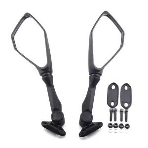 호환  블랙 백미러 가와사키 닌자 ZX6R ZX636 2009-2023 2010 2011 2012 2013 2014 2015 2016 2017 2018 20