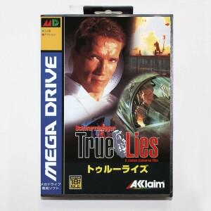 Hot Sale True Lies 게임 카드(소매 상자 포함) Sega Mega Drive/Genesis System용 16비트 MD 카트