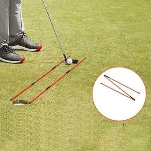 파워큐 골프 접이식 얼라인먼트 스틱 2P 어드레스도구 WFJTX8P