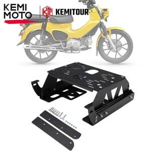 CC110 오토바이 후면 스톡 크로스 커브 CC110 브래킷 한 수하물 랙 수정 슬라이딩 슈트