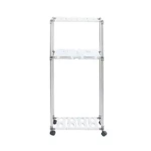 화이트 분리수거함 2P 2단 가정용 재활용 쓰레기 W4B50EC