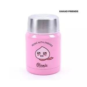 카카오프렌즈 보온보냉 죽통(어피치) W4B6F73
