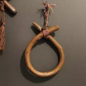 국내산 소코뚜레 소뚜레 코뚜레 개업 집들이 외국인 선물 [다래나무 오방실 엽전 액막