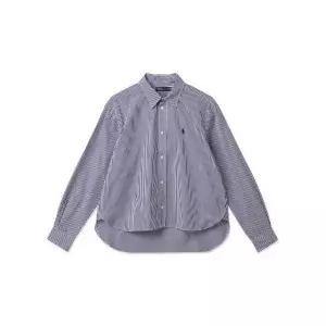 [폴로 랄프 로렌]POLO RALPH LAUREN W 스트라이프 코튼 셔츠 - 로얄 블루 WMPOSHTNDO20325-100 896418