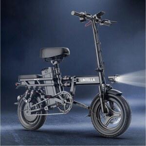 접이식 전기자전거 출퇴근 배달용 48V 리튬배터리 70KM 전동 Pro