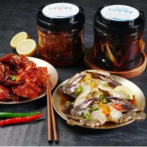 당일제조 연평도 알배기 암꽃게 간장게장 1.2kg 2.4kg 식사 정식 간편요리 중식 회식 점심시간