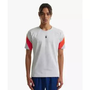 매장정품 스파이더 SPYDER 남성 프로웹 자카드 티셔츠 SPHMCNRS211MLGR 187234