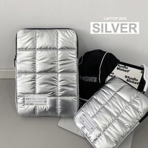 아이패드파우치 타블렛가방 11인치 패드케이스 패드보호 탭 실버 소프트파우치 패딩케이스