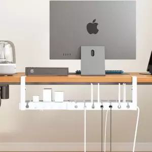 무타공 멀티탭 정리함 콘센트 충전기 공유기 전선 케이블 선정리 책상 선반 거치대