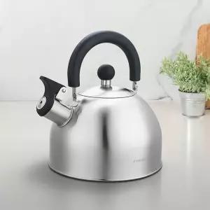 셰프라인 스텐 휘슬 주전자 1.8리터 보리차 인덕션 물끓이는 주전자