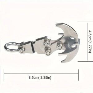 스테인레스 스틸 접이식 그래플링 워터저그받침대 1PC 나이프 장비 모험 태클 그래플링훅