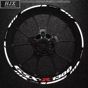 호환   스즈키 Gsx-r1300 하야부사 휠 허브 스티커 타이어 림 림 수정 반사 스티커 GsxR1300r