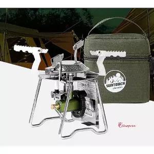 캠핑스토브 미니부탄가스 강염 백패킹 버너 휴대용 고화력파워 그리들 용품wxy559