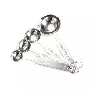 [콩심팥심]4종 스테인레스 셋트 이유식 계량스푼 양념