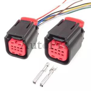 호환 자동차 공기 흐름 계량기 및 후진 스타터 레이더 케이블 전선가리개 소켓 포드 차량용 방수 커넥터 1