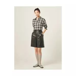 빈폴 BEANPOLE LADIES 인조 가죽 반바지 블랙 (BF5825C935)BF5825C935 108293