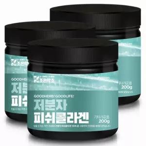 어류 저분자 피쉬콜라겐 가루 분말 200g x 3