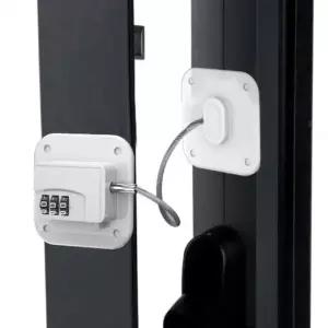 1초 부착 문열림방지 무타공 자물쇠 잠금 냉장고 서랍 (WFJUYFF)