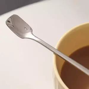 롱 티스푼 디저트 스텐 커피 숟가락 6p